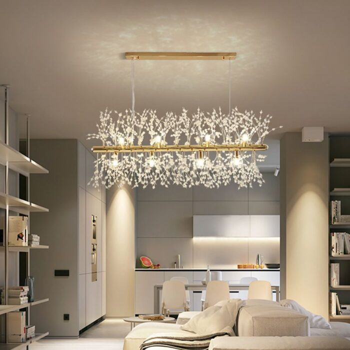Dandelion Fireworks Crystal Chandelier