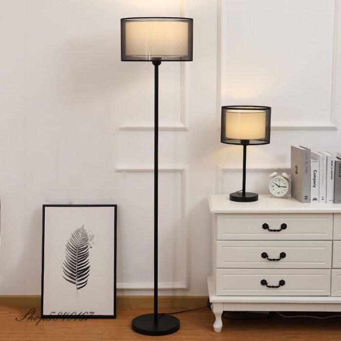 Oreon Modern Desk Lamp and Floor Lamp