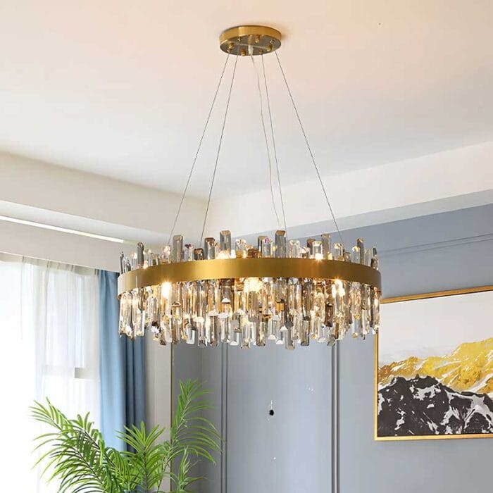 Nazra Crystal LED Chandelier