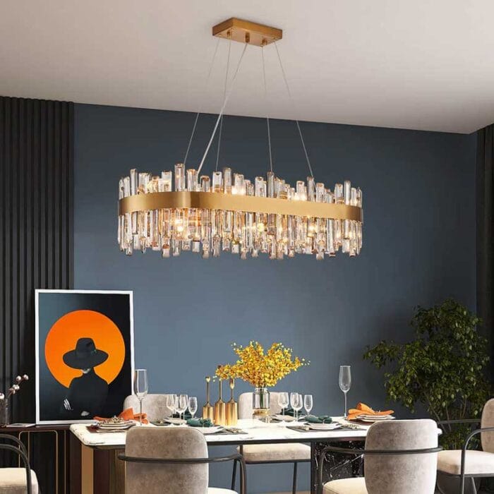Nazra Crystal Pendant Light