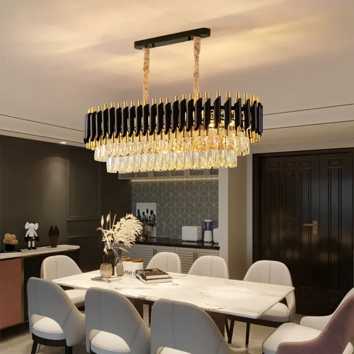 Obian Crystal Pendant Light
