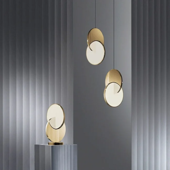 Elmina Desk & Pendant Light