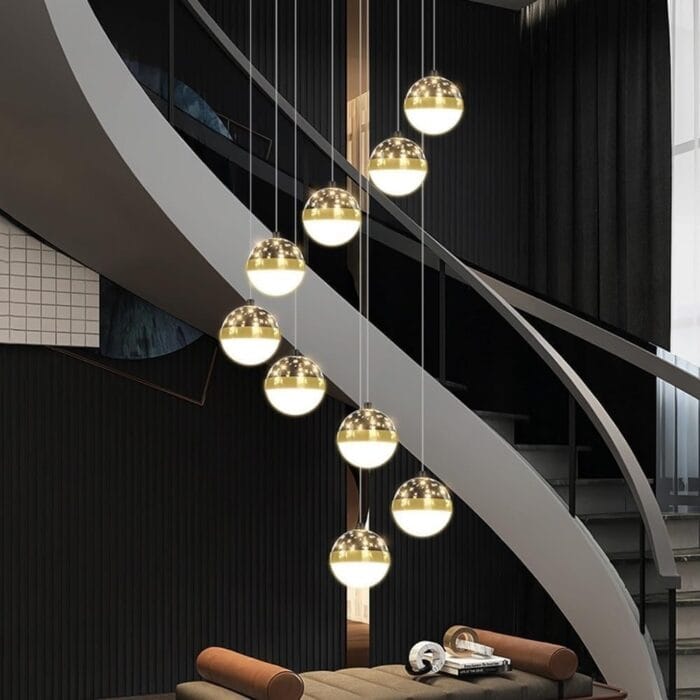 Lava Staircase Chandelier
